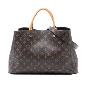 Louis Vuitton Montaigne Handbag Canvas #245369L13B